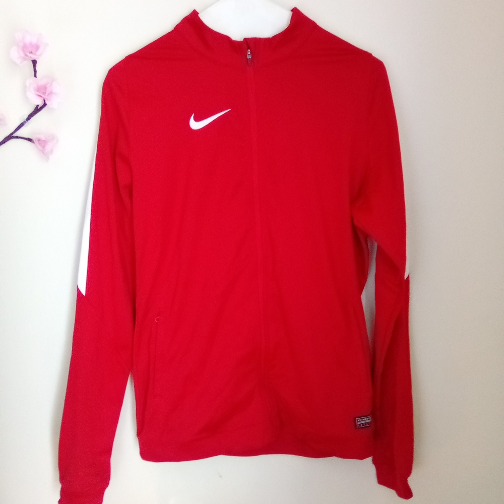 Nike Authentic Red Soccer Jacket